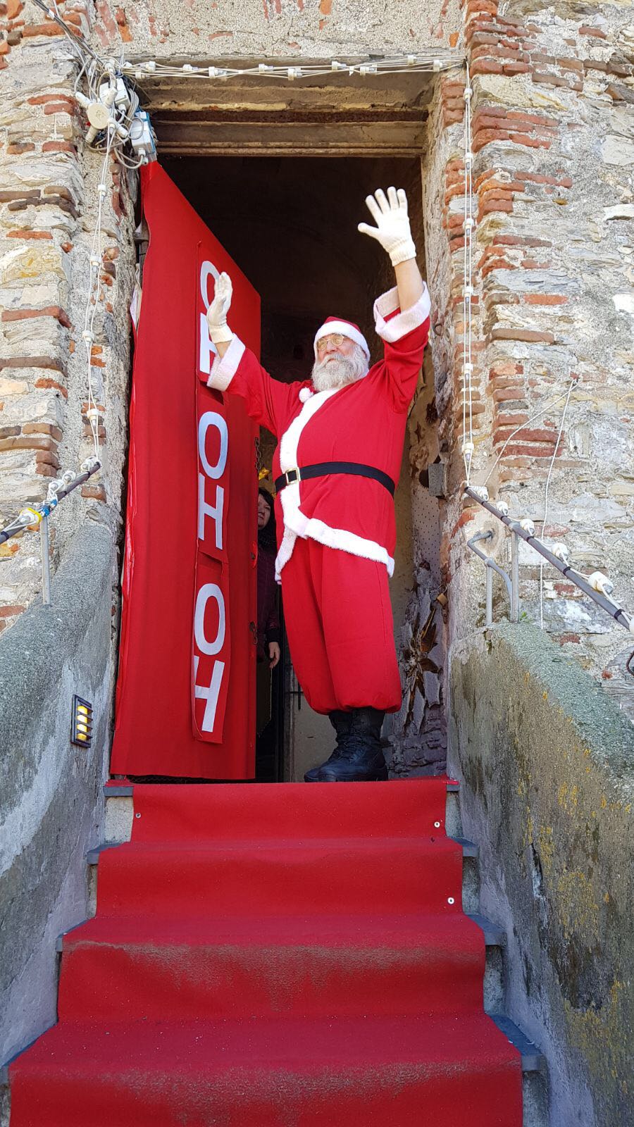 Inaugurazione del Castello di Babbo Natale a Rapallo