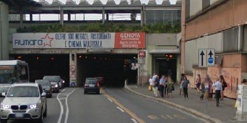 Lavori sul Bisagno, chiuso il tunnel di via Canevari in direzione mare dalle 21 alle 6 