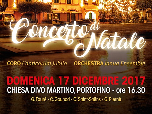 Arriva il Natale a Portofino, concerto il 17 dicembre