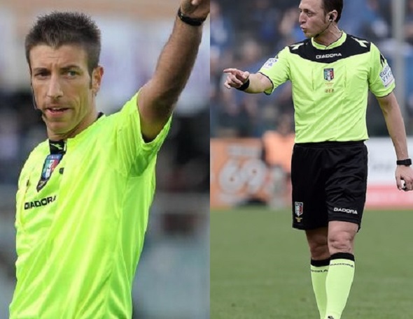 Arbitri, Massa per Napoli-Sampdoria mentre Abisso dirigerà Genoa-Benevento 