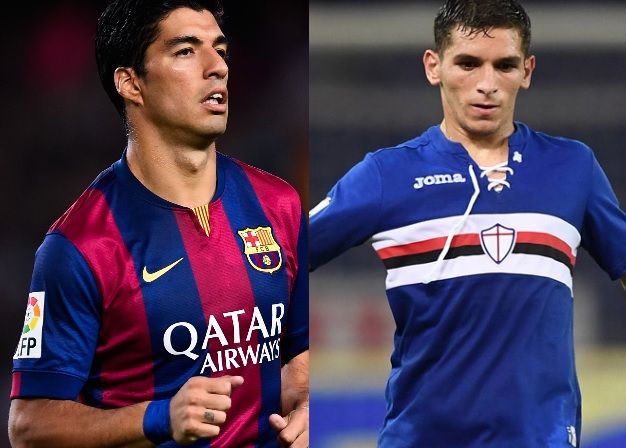 Sampdoria, il bomber del Barcellona Suarez: 