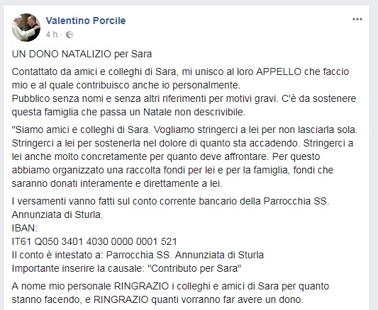 Incendio a Genova Teglia, raccolta fondi per aiutare Sara e i suoi figli