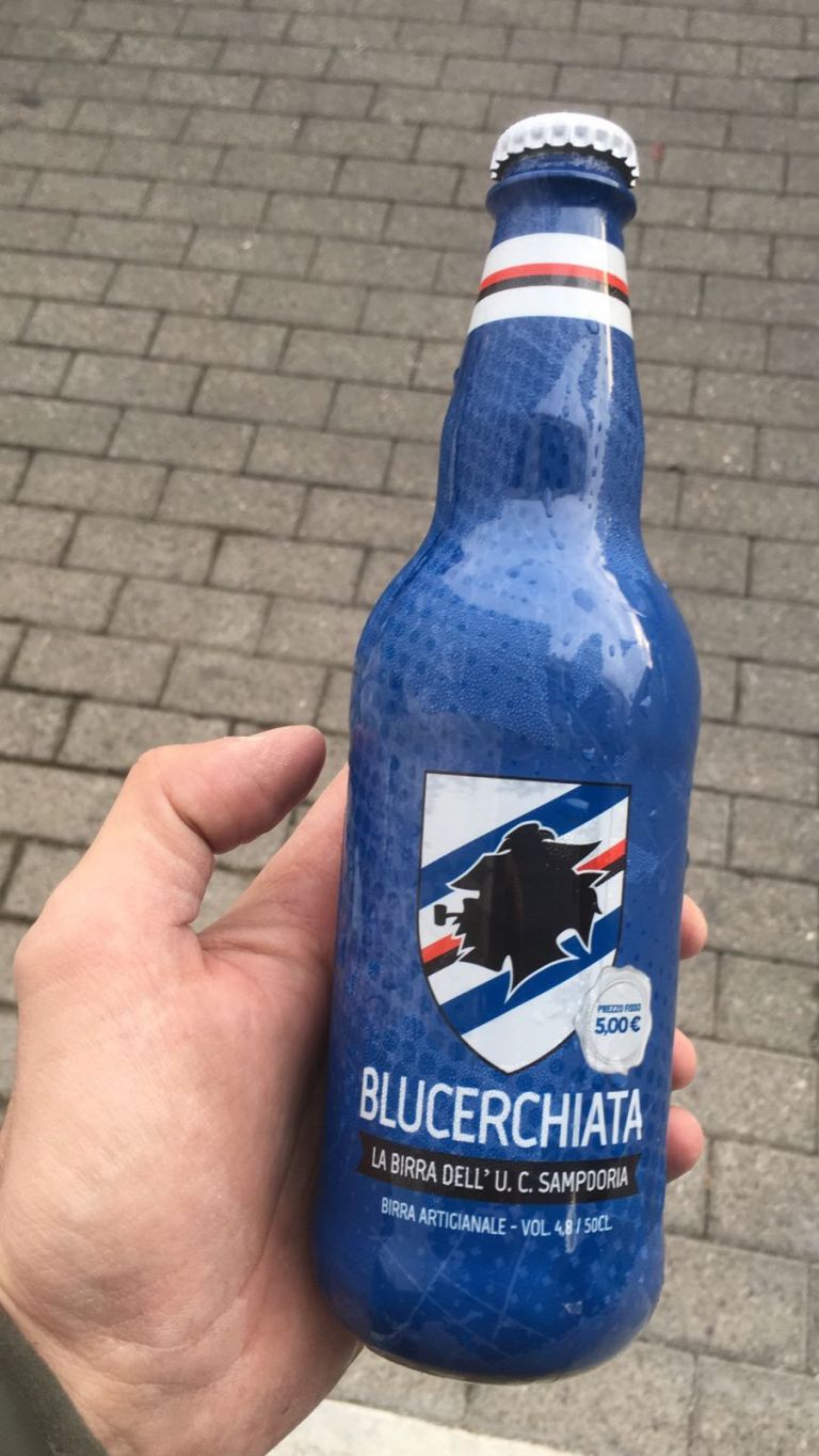 Da un'idea dell'ex Parola, ecco 'Blucerchiata' la prima birra ufficiale della Samp