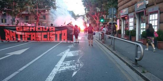 Antifascista aggredito a Genova, ascoltato per due ore dalla Digos