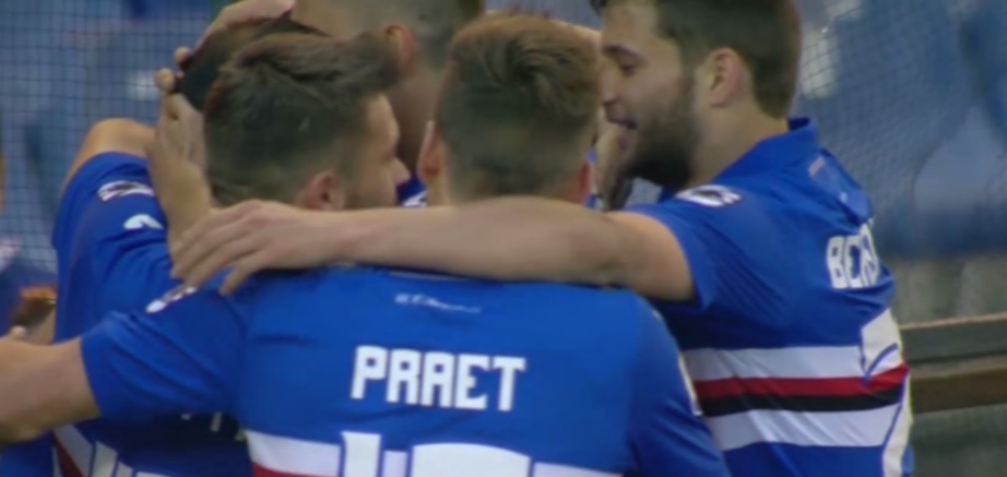 Stasera in campo Sampdoria-Roma, dalle 20 pre-gara e dalle 22.30 il post su Primocanale 