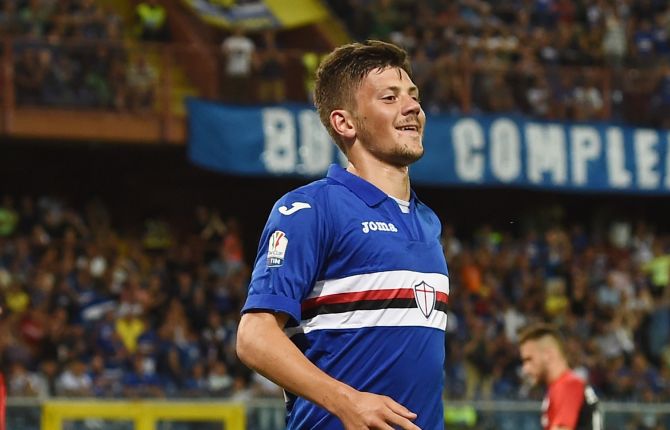 Sampdoria, la Federcalcio della Polonia 'sponsorizza'  Kownacki: 