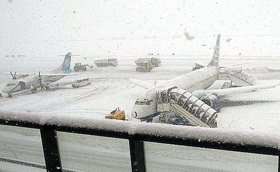 Aeroporto di Genova, scatta il piano anti neve