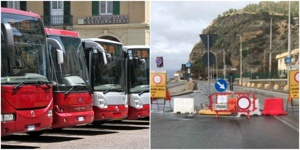 Sciopero Tpl, frane e chiusure: anche oggi la Liguria si blocca