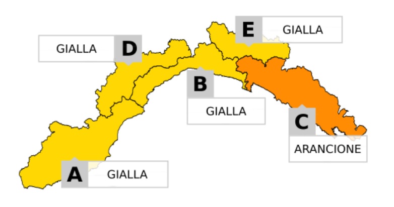 Meteo, continua il maltempo in Liguria: allerta arancione prolungata a levante