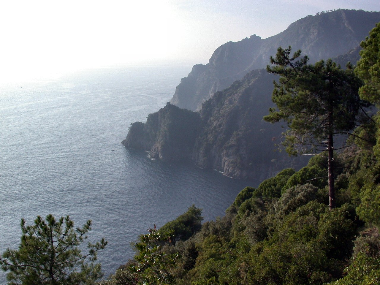 Frana a Portofino, chiuso un sentiero del parco 