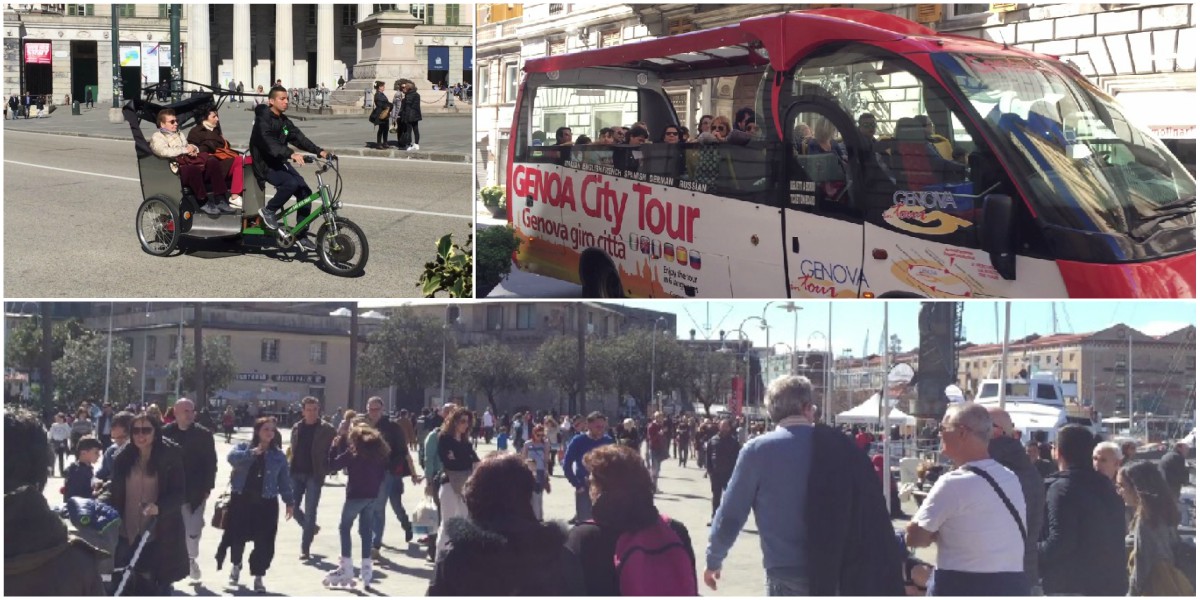 Mostre, creuze e sole, i turisti promuovono Genova: 