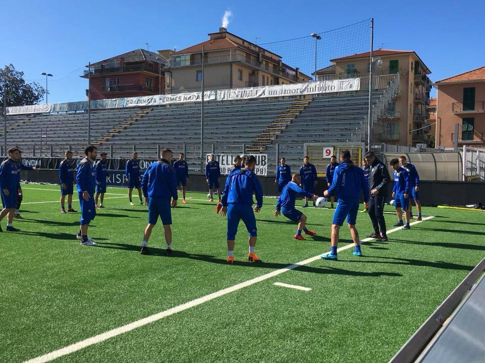 Martedì l'Entella a Brescia per il recupero, si cercano i tre punti per il sorpasso 