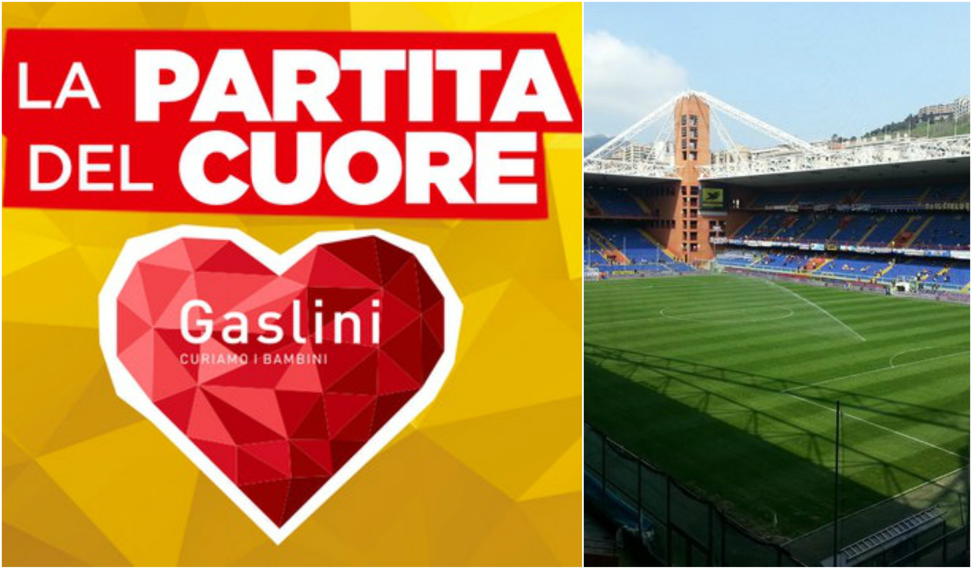 'Partita del Cuore' al Ferraris, iniziato il conto alla rovescia: in campo per aiutare il Gaslini 