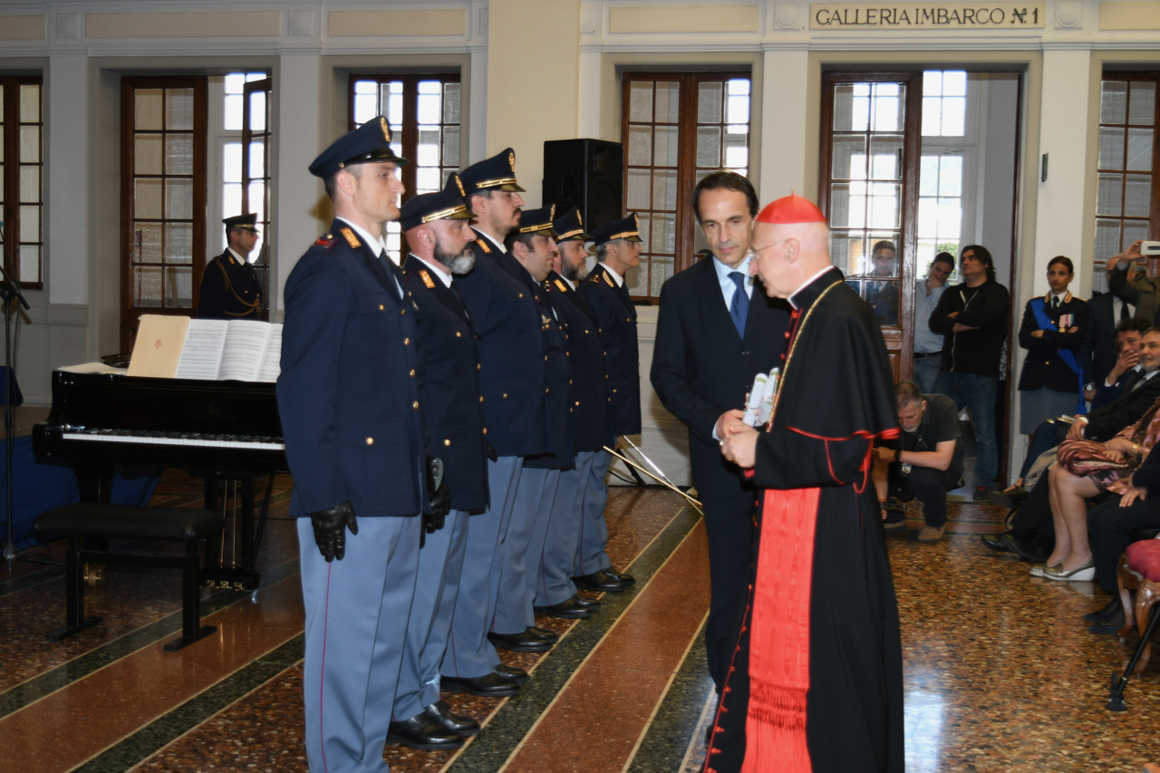 La Polizia festeggia 166 anni a Palazzo Ducale