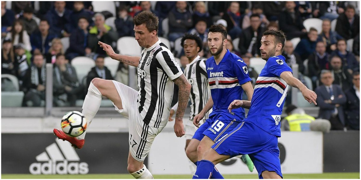 Juventus-Sampdoria 3-0: Mandzukic, Howedes e Khedira stendono i blucerchiati