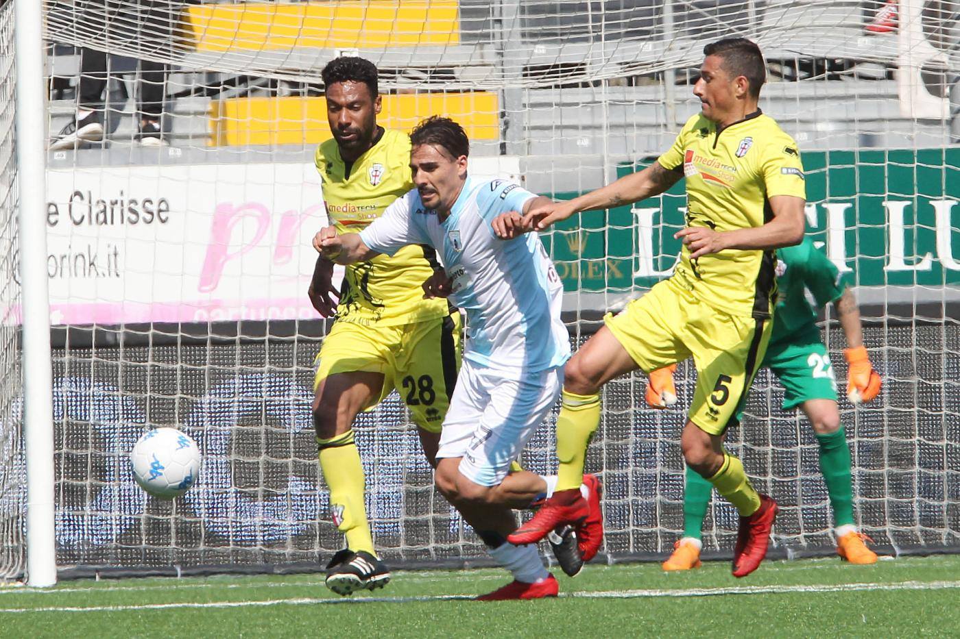 Pazza Entella, rimonta thriller: alle fine è 3-2, Pro Vercelli battuta