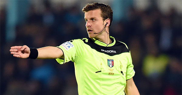 Sampdoria, la gara col Sassuolo sarà diretta dall'arbitro La Penna 