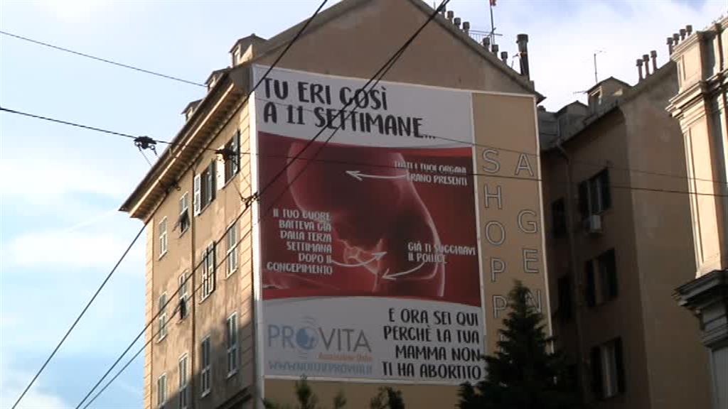 Manifesto anti aborto a Genova, il garante dell'infanzia: 