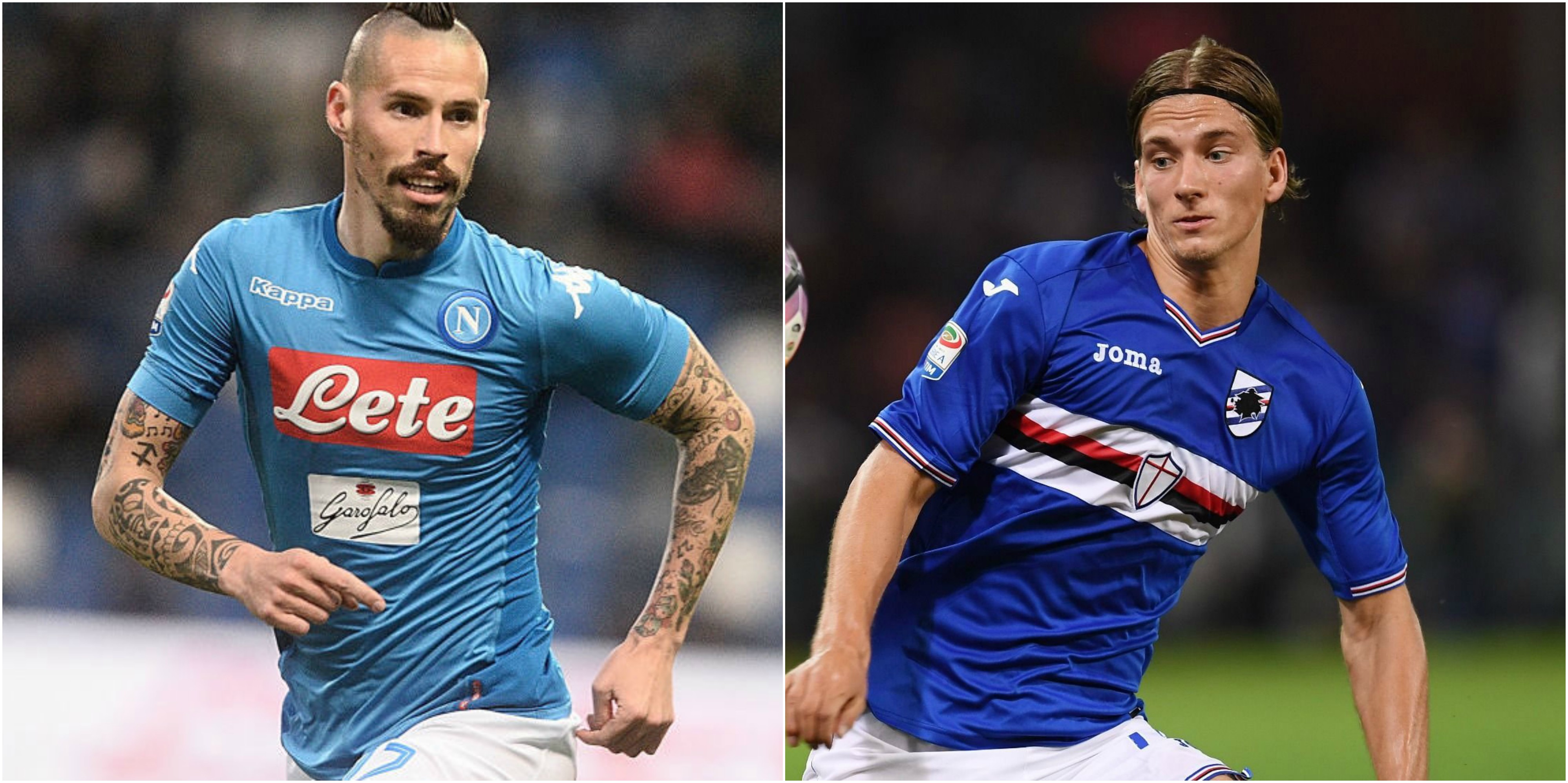 Sampdoria, intrigo Praet: il Napoli ci proverà in caso di partenza di Hamsik