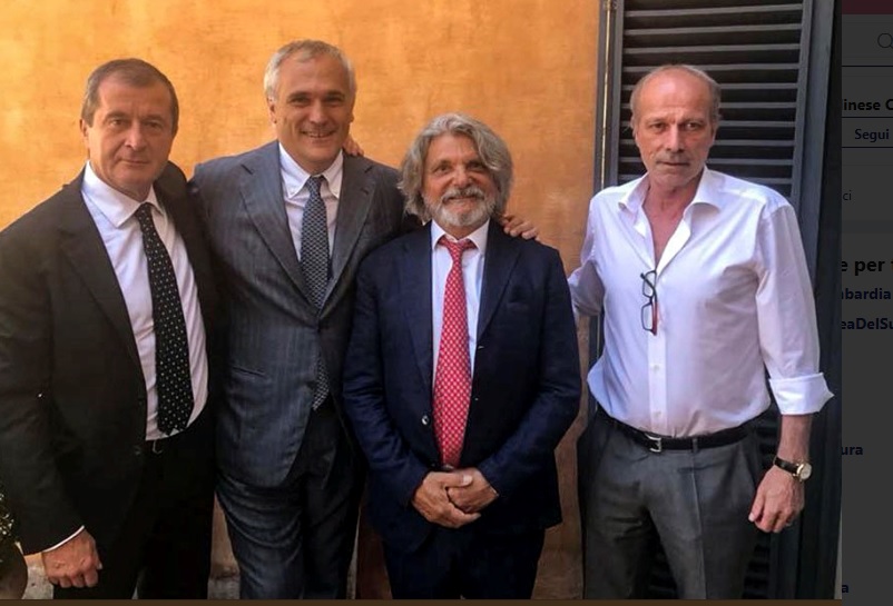 Colpo Sampdoria, arriva Sabatini: sarà responsabile dell'area tecnica blucerchiata