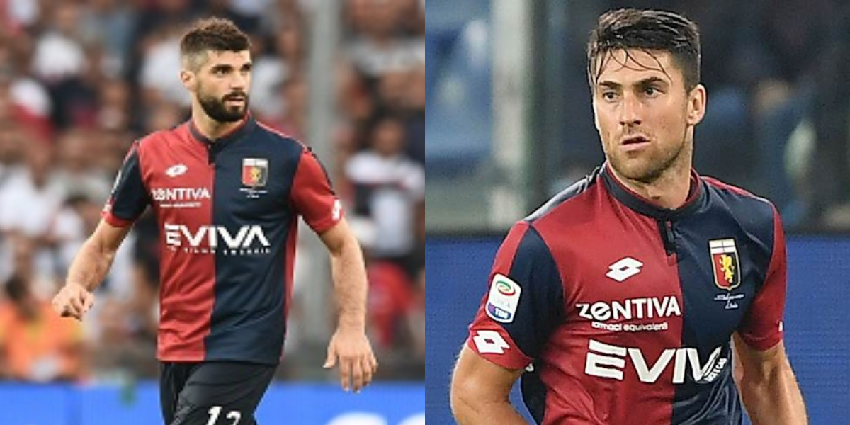 Genoa, interesse del Frosinone per i difensori rossoblù Zukanovic e Rossettini