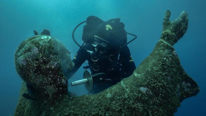 Cristo degli Abissi, nucleo interforze per la conservazione del monumento