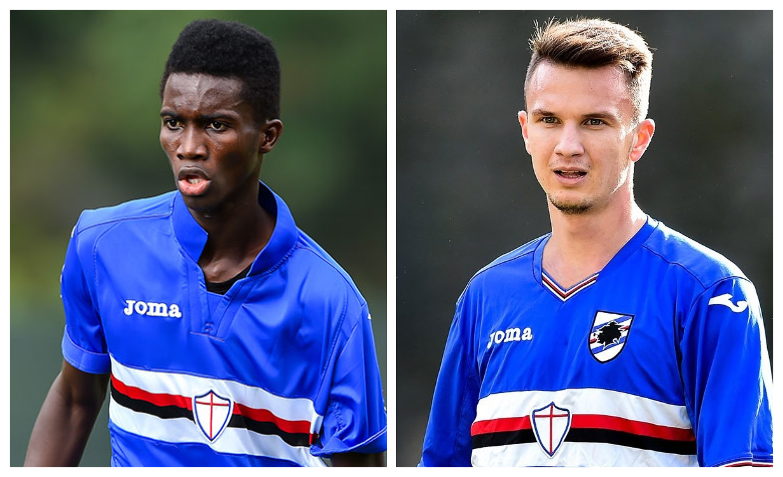 Sampdoria, due giovani della Primavera in prestito all'estero