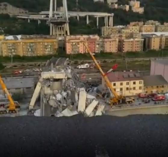 Crollo Ponte Morandi, oggi sopralluogo della Commissione d'inchiesta