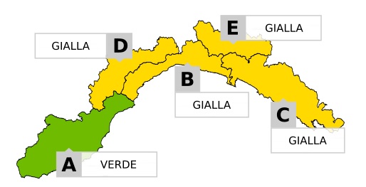 Maltempo, in arrivo i temporali in Liguria: allerta gialla su Centro e Levante  