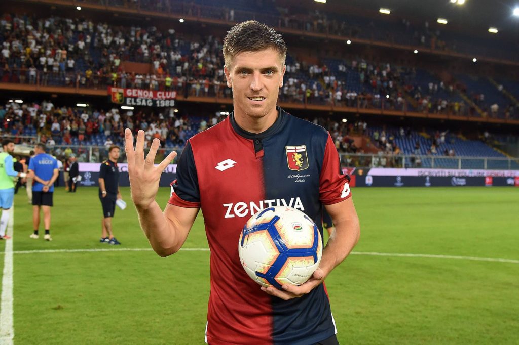 Genoa, Piatek festeggia la doppietta: 