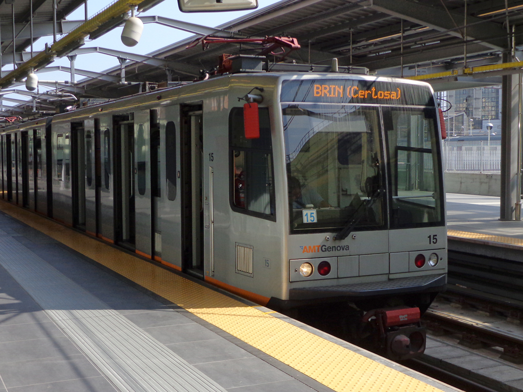 Metropolitana di Genova, arrivano le vetture super-moderne 