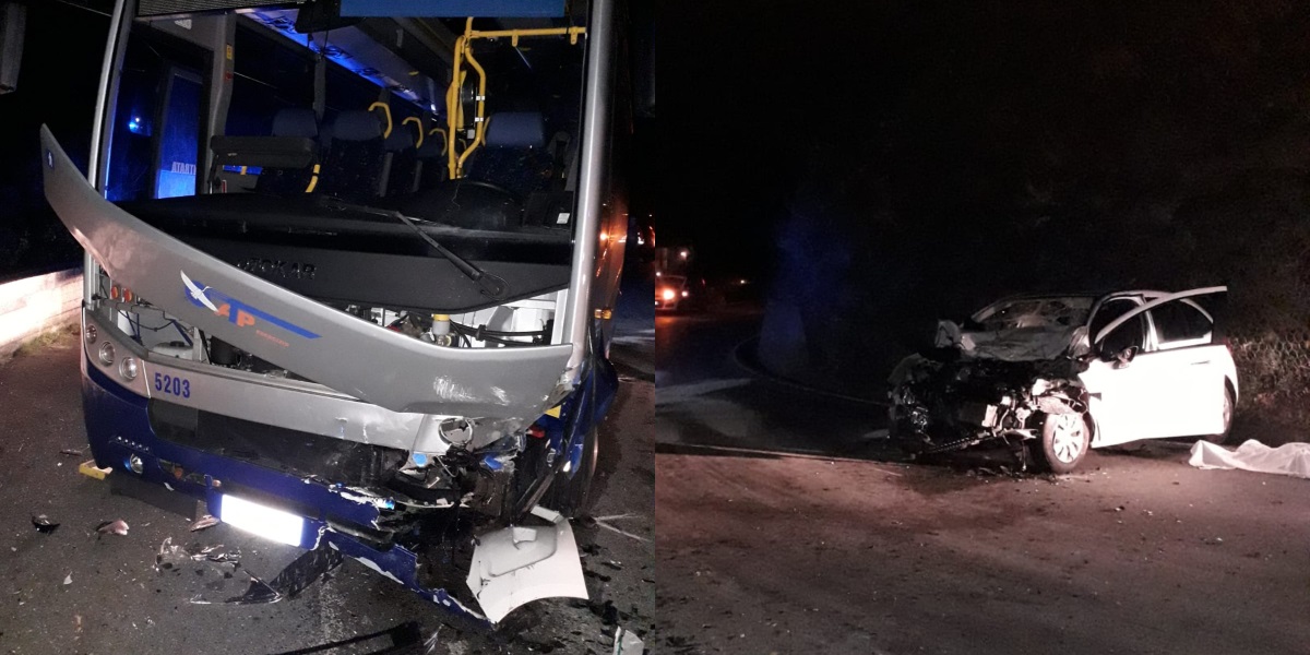 Auto contro pullman Atp: morto un uomo di 46 anni