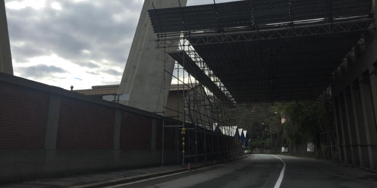 Ponte Morandi, riapre corso Perrone: sarà monitorato dai sensori come via 30 Giugno             