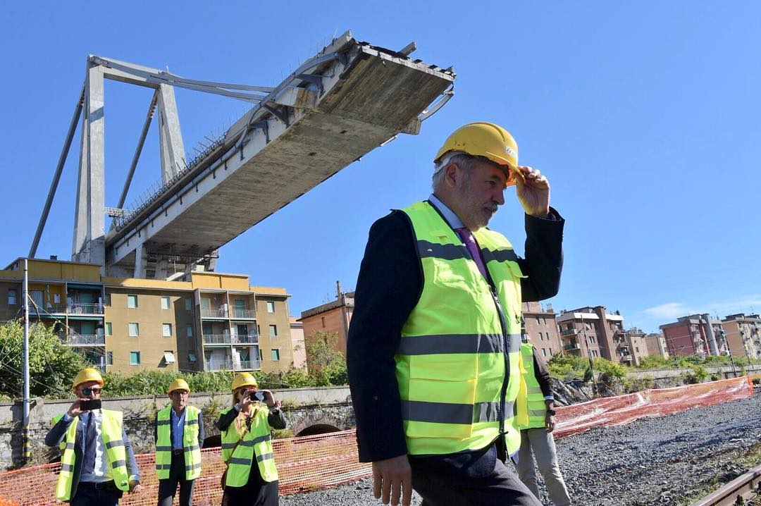  Ricostruzione ponte, Bucci detta i tempi: 