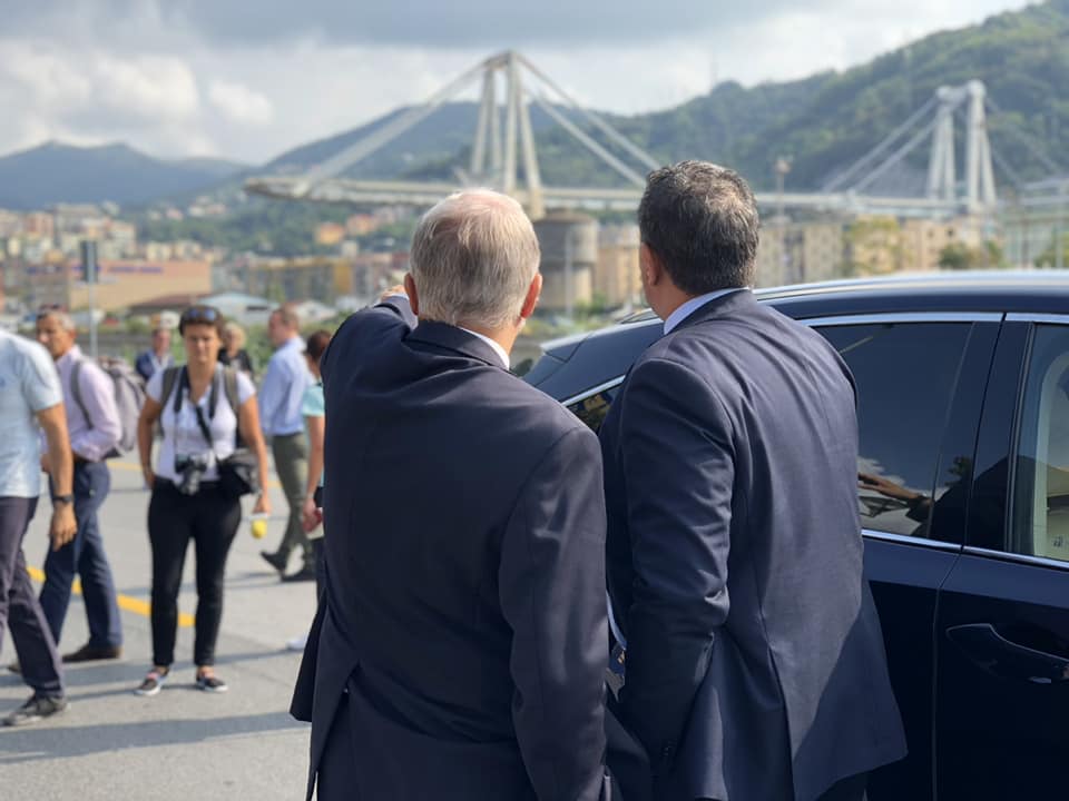 Ponte Morandi, è l'ora dei progetti. Bucci: 