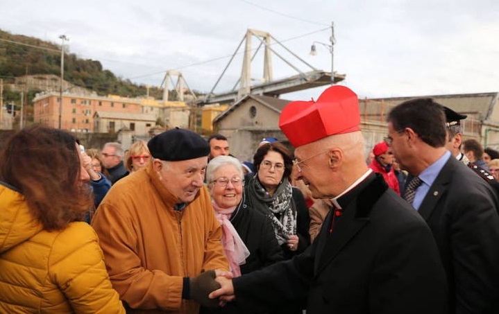 Ponte Morandi, Bagnasco ricorda le vittime: 