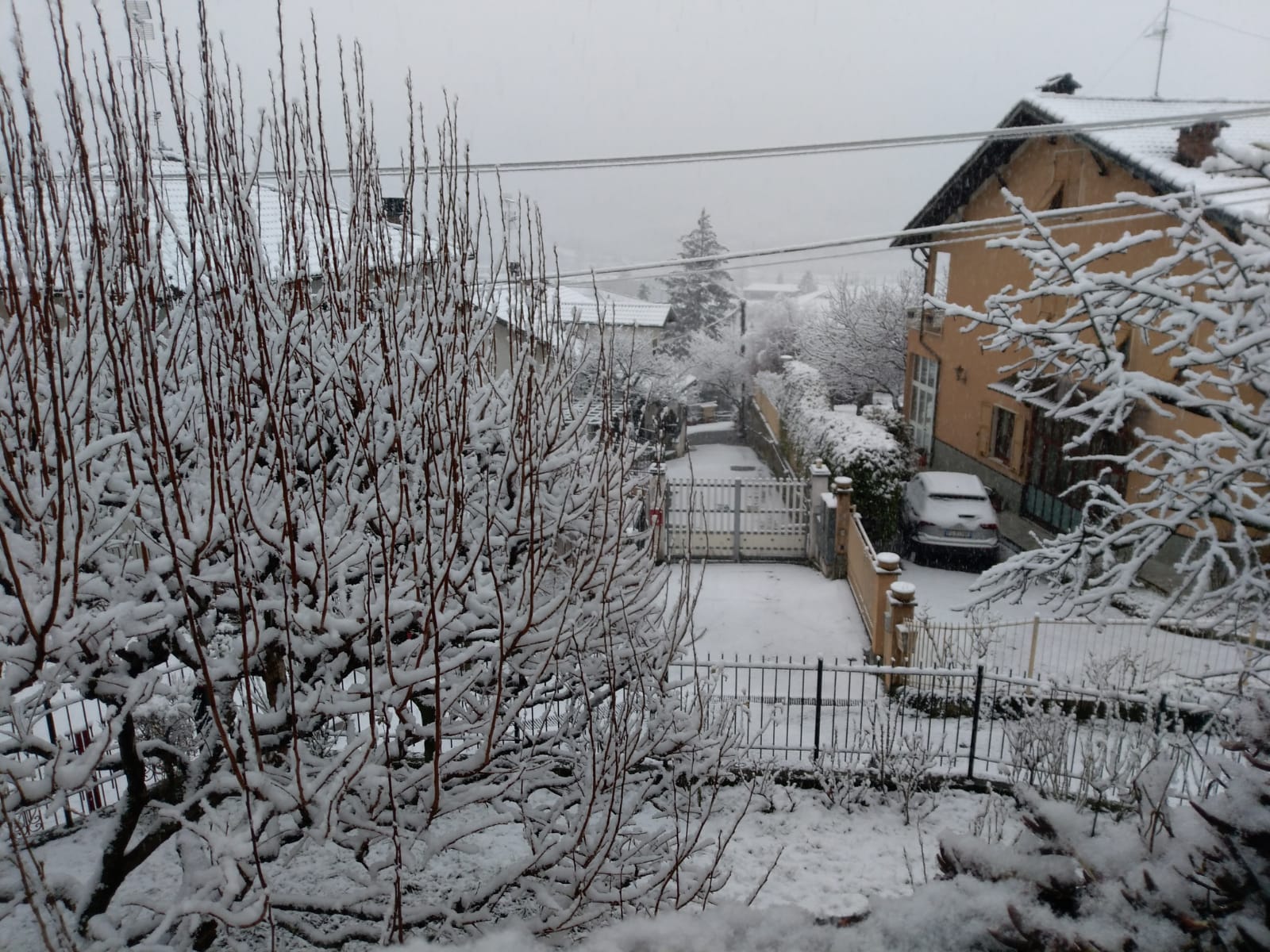 Nevica nell'entroterra di Genova e della Liguria: le vostre foto