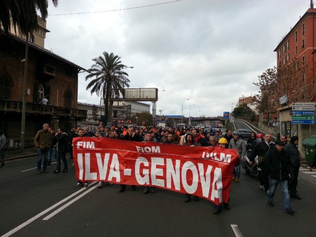 Ritardi sugli stipendi, domani il presidio dei lavoratori Ilva in cassa integrazione