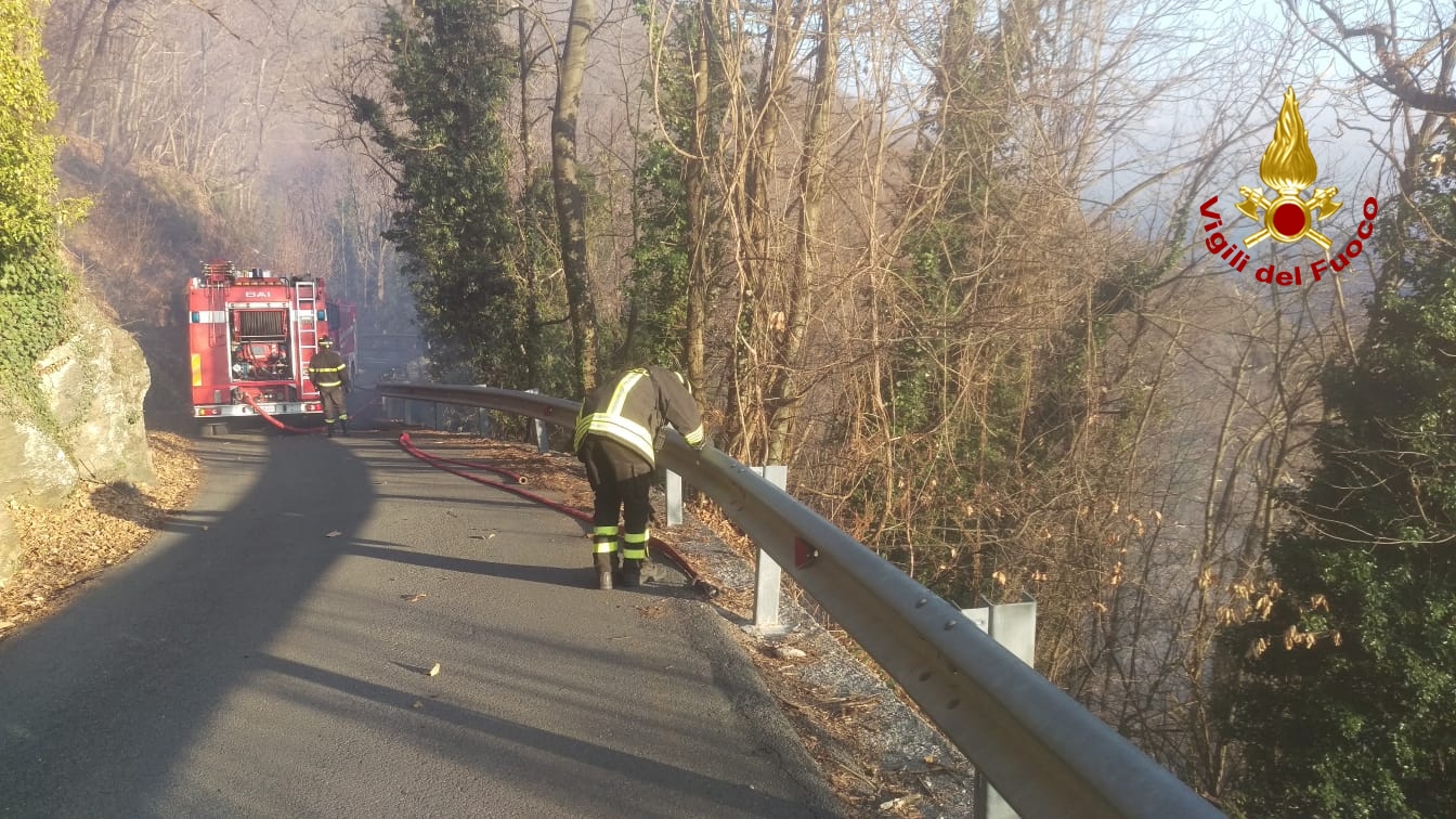 Incendio sulle alture di Varazze, trovato il cadavere carbonizzato di un uomo