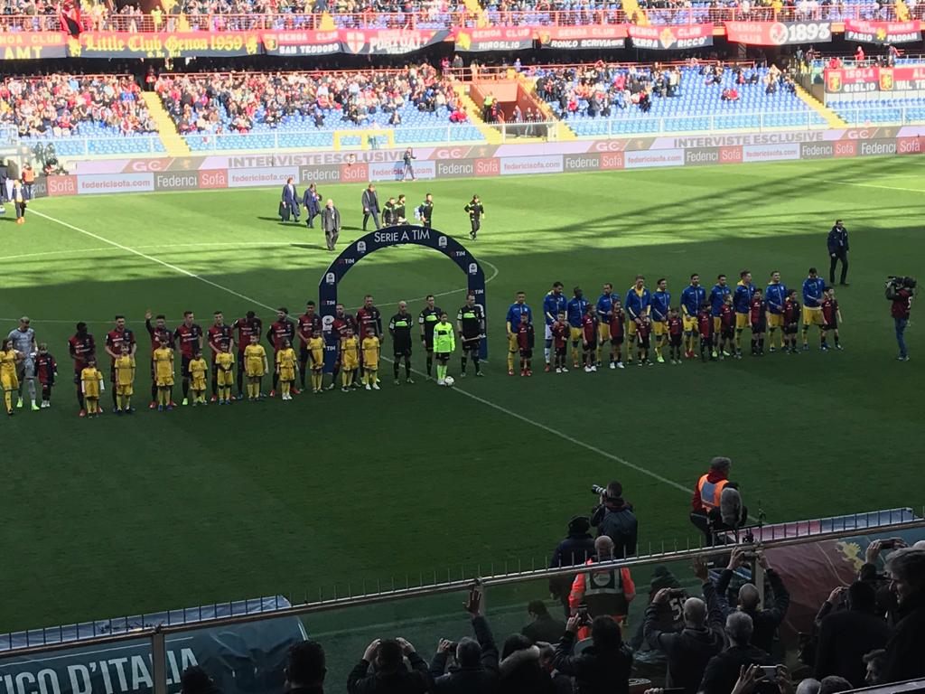 Genoa-Frosinone 0-0 FINALE