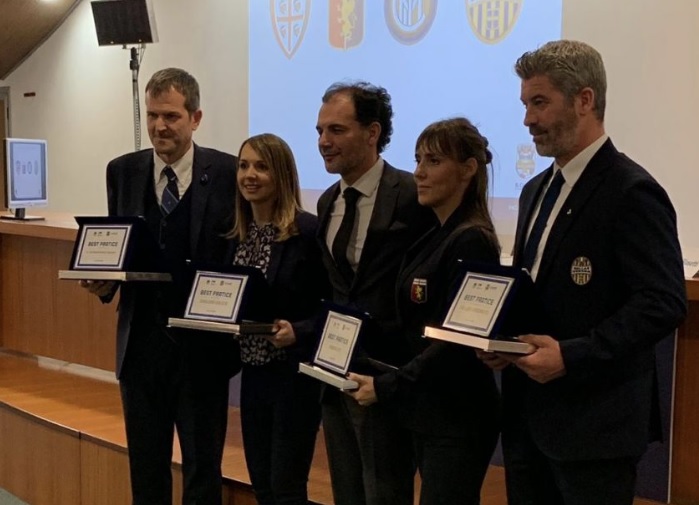 La Federcalcio premia il club rossoblù per l’iniziativa della 