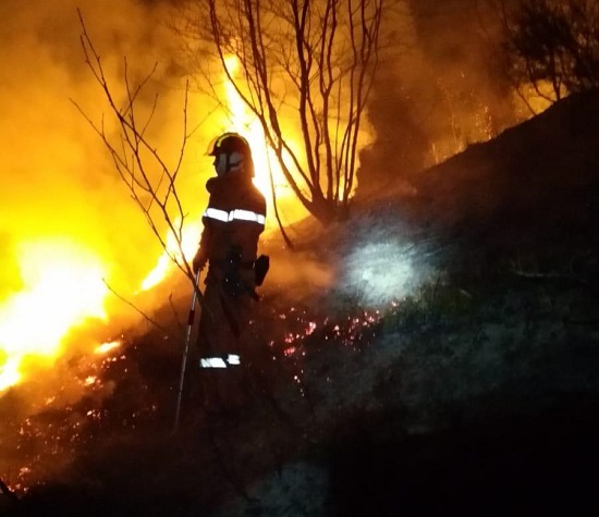 Ancora fiamme in Liguria, incendio nei boschi di Rezzoaglio: distrutti otto ettari 