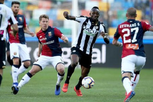 Genoa molle, l’Udinese vince 2-0. Lite negli spogliatoi tra rossoblù