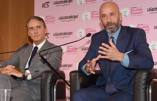 Sampdoria, Mancini su Vialli: 