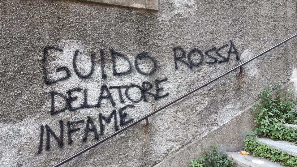 A Genova ancora scritte contro Guido Rossa. La Cgil attacca: 