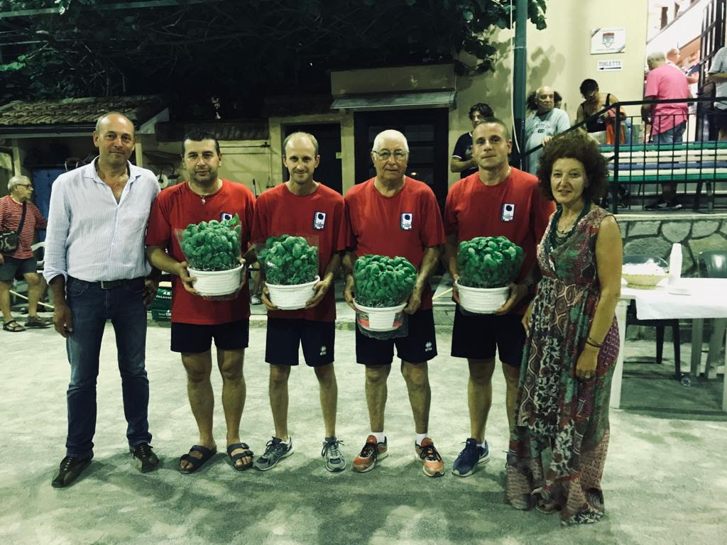 La capitale ligure delle bocce in festa per il successo del memorial Badano