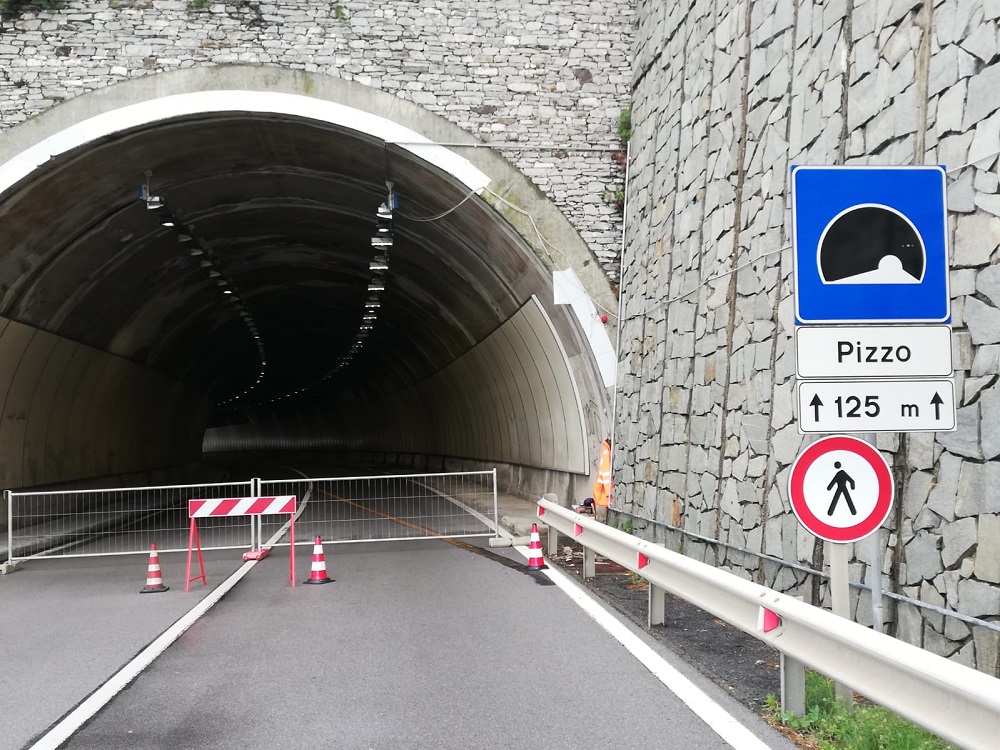 Maltempo, ad Arenzano chiusa la galleria Pizzo