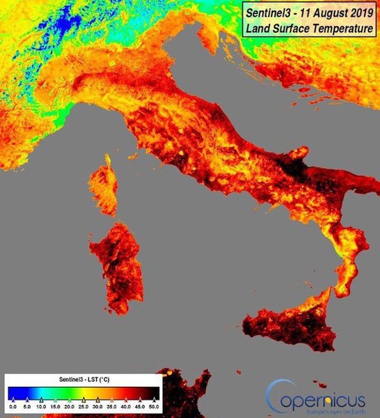 Ponente ligure tra le zone più fresche d'Italia