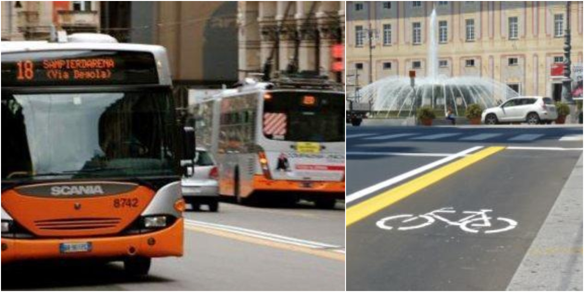 Mobilità a Genova, piste ciclabili e qualità del servizio pubblico: Tursi traccia la strada