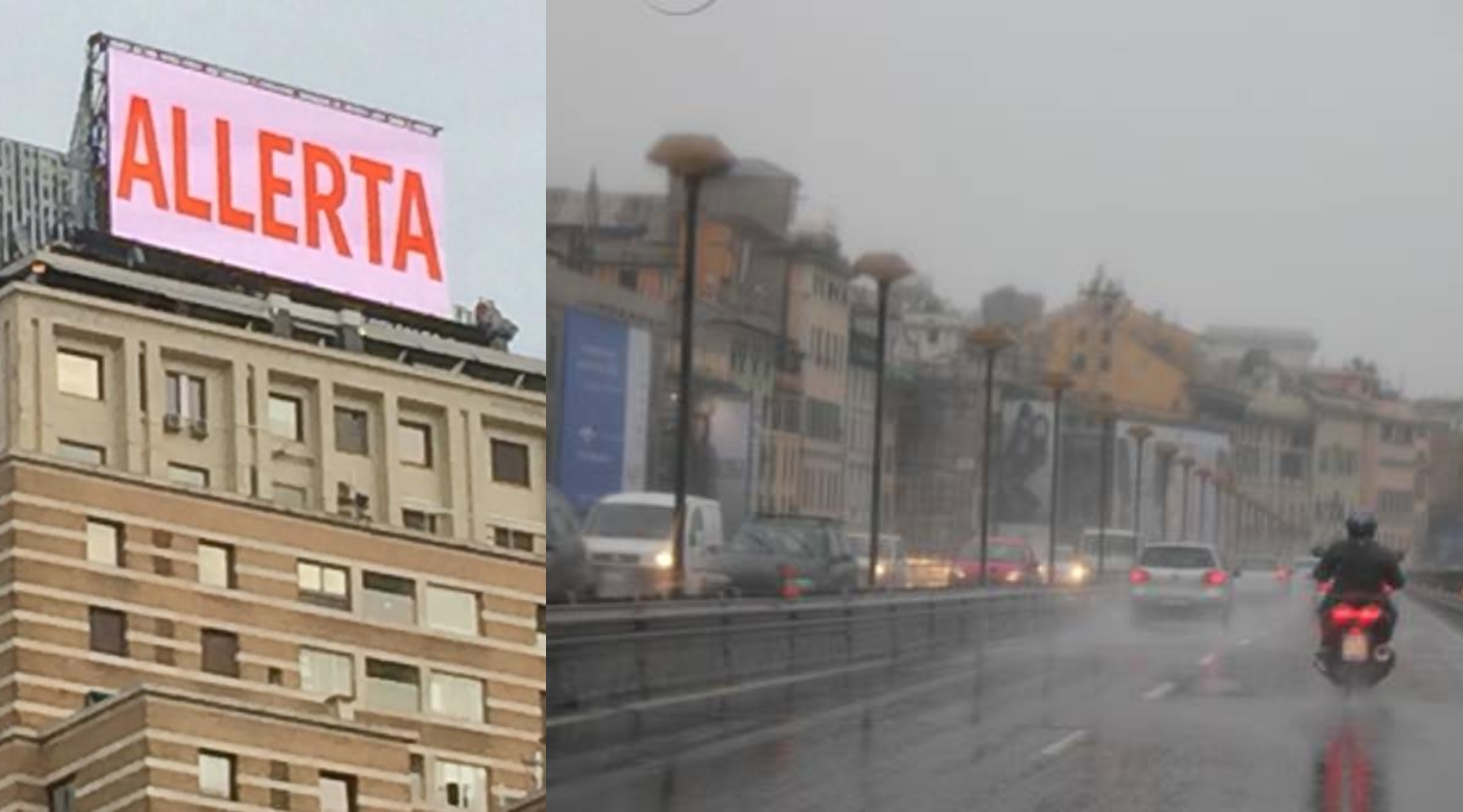 Allerta meteo gialla e arancione sulla Liguria, Primocanale in diretta 